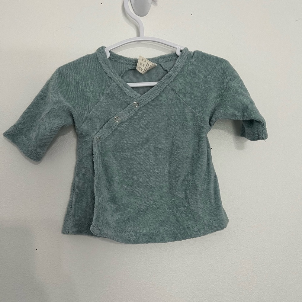 Kate quinn Terry cloth kimono top 3-6 months